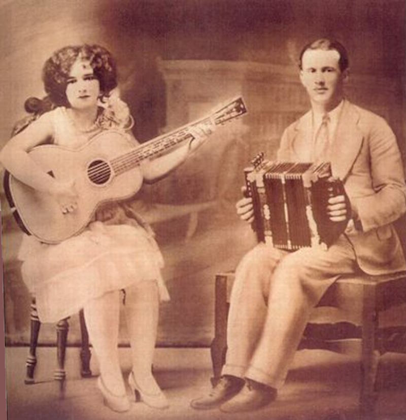 Cléoma Breaux and Joe Falcon